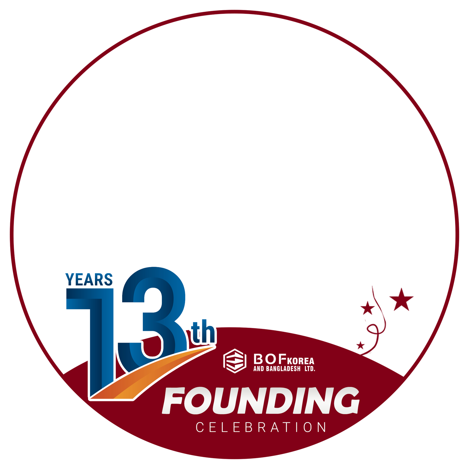  13 Years  Celebration - Photo Frame